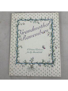 Grandmother Remembers Judith Levy 1983 Hardcover Memory Book 32nd Printing